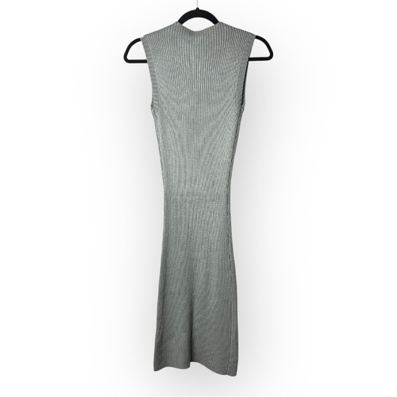 Dynamite Grey & Metallic Knit Dress XS - Picture 7 of 7